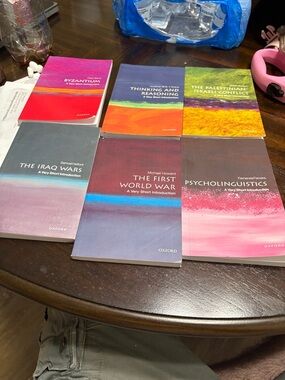 Oxford 'A Very Short Introduction' 6 book Paperback Set — Mixed Bright Covers